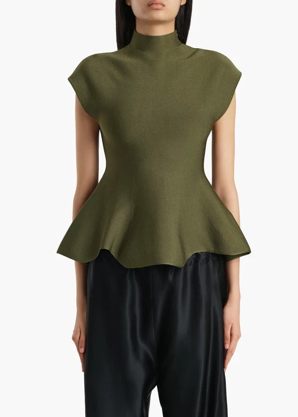 ANDRA TOP OLIVE 9806429 420 B