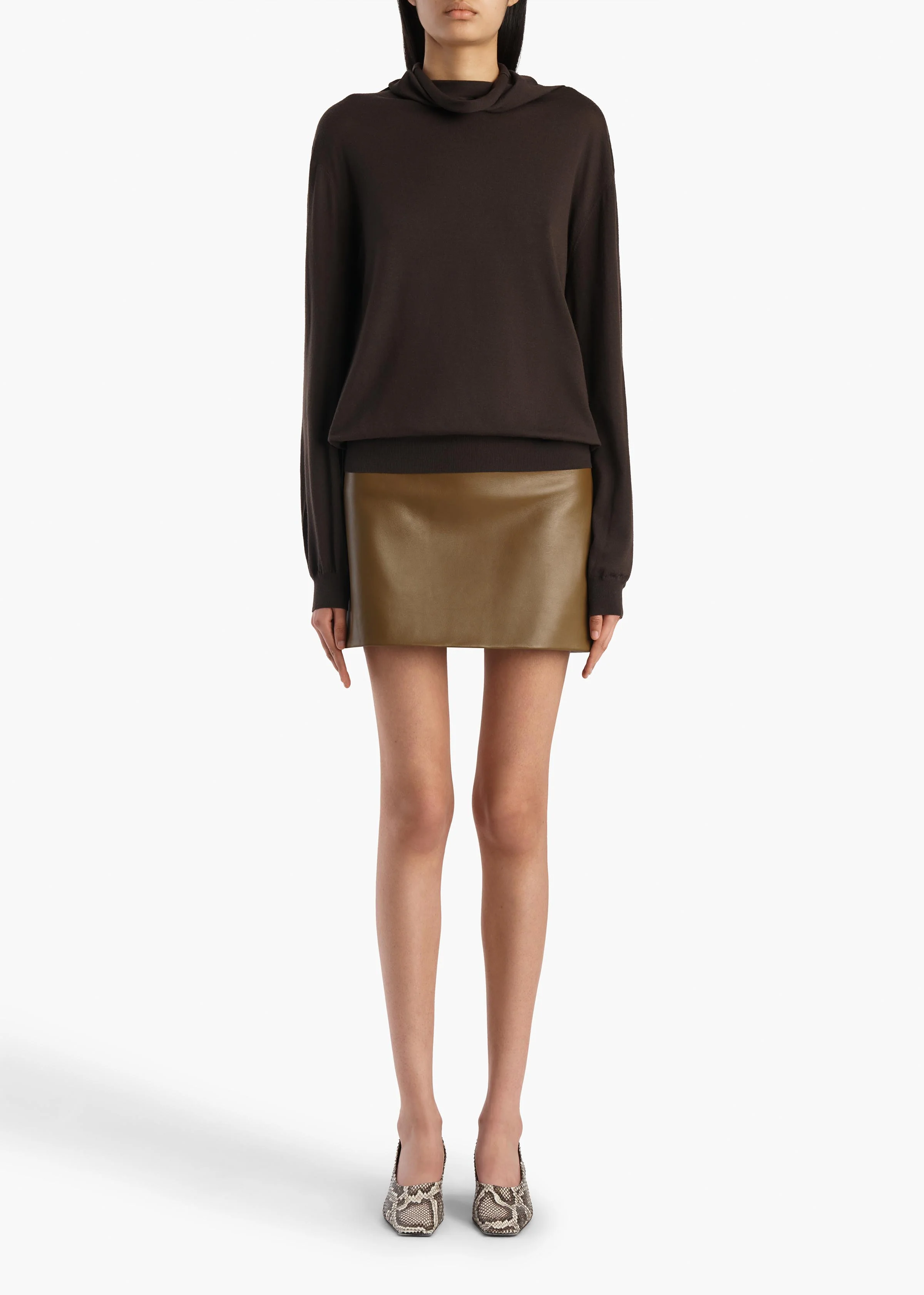 ANNETTE SWEATER ESPRESSO 18294537 864 A STYLED