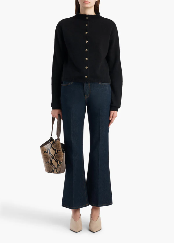 Annora Cardigan in Midnight Navy