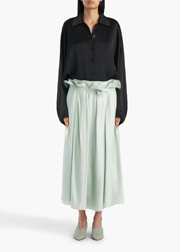 ASTRID SKIRT ICE GREEN 41894232 499 A STYLED