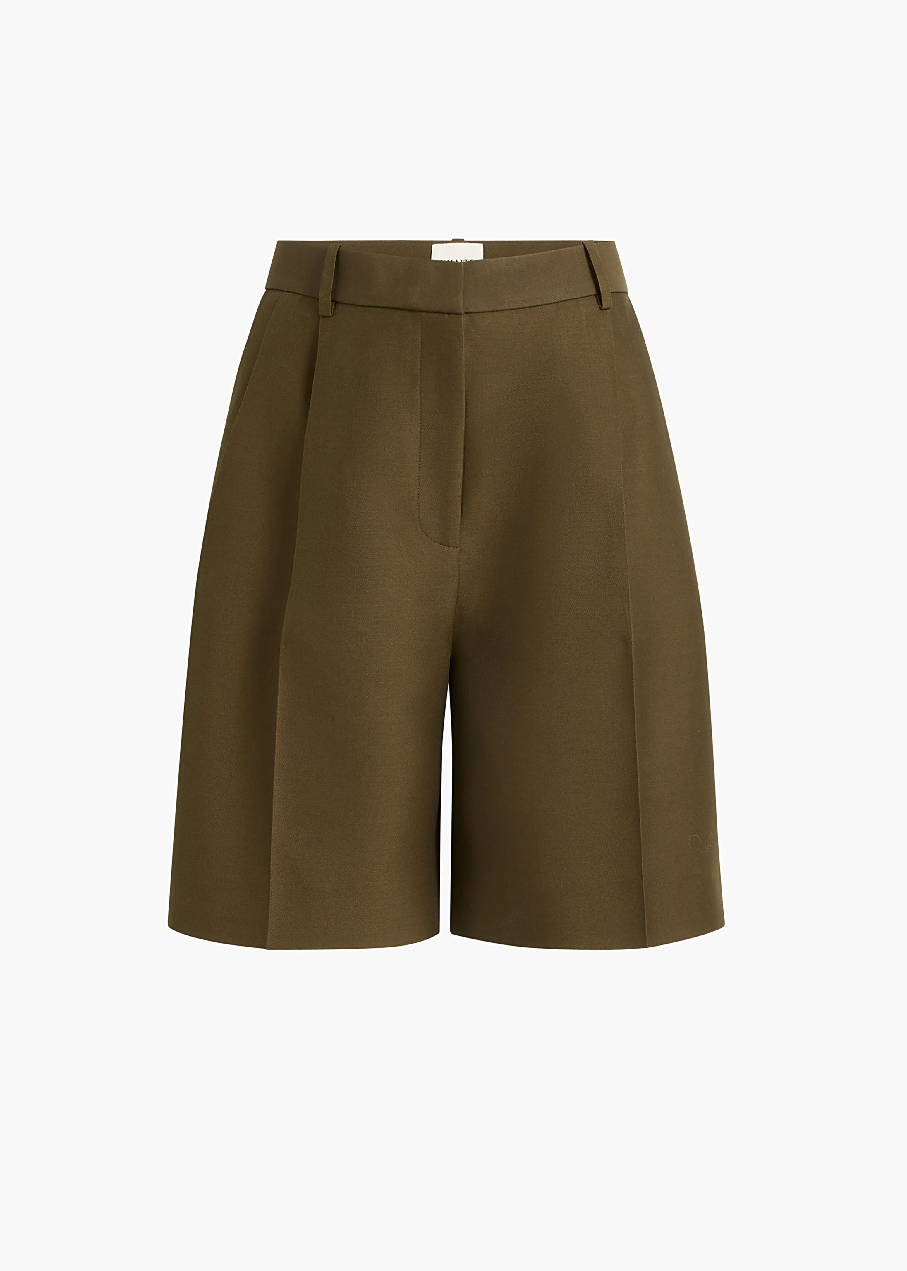 aokiboutique  - Auggie Short in Dark Olive