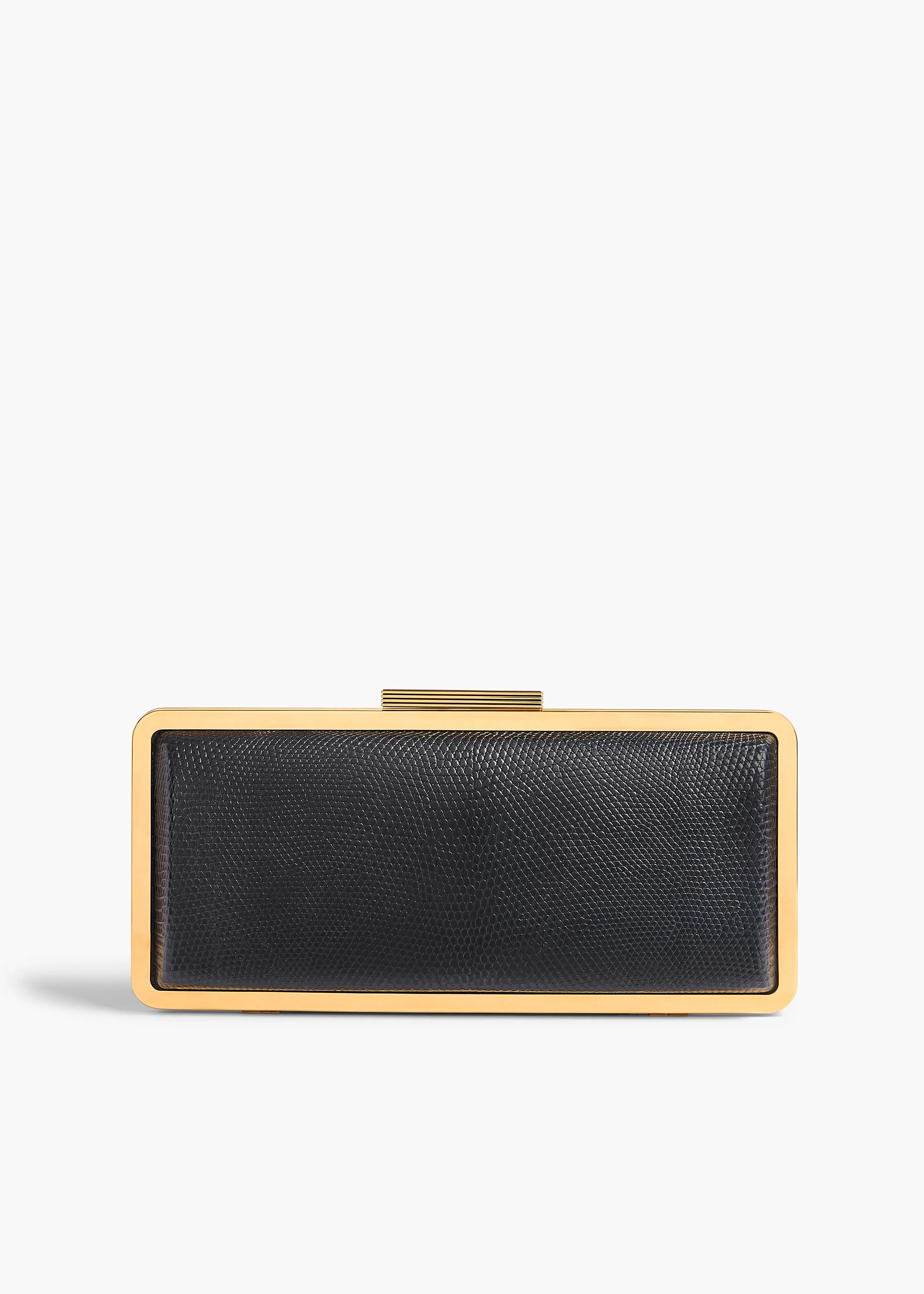 CASEY MINAUDIERE MIDNIGHT NAVY LIZARD H4019 1018 358 A
