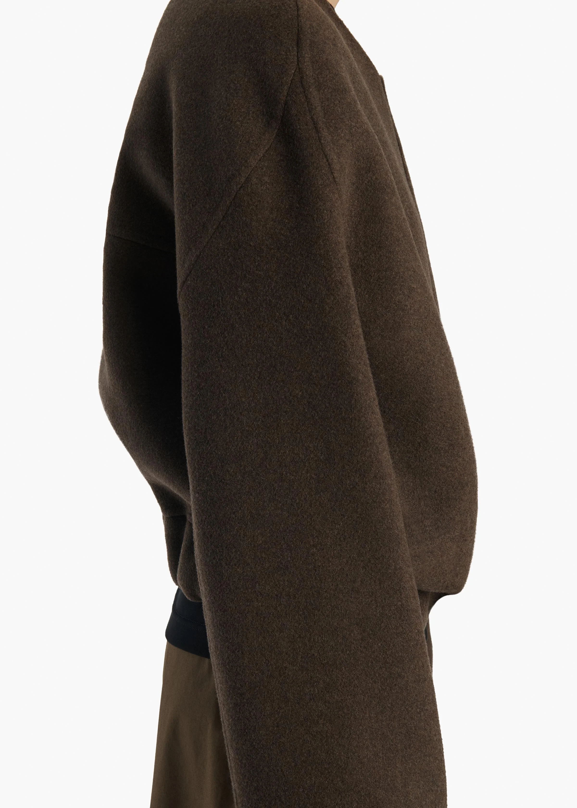 aokiboutique - Cordan Jacket in Army Melange