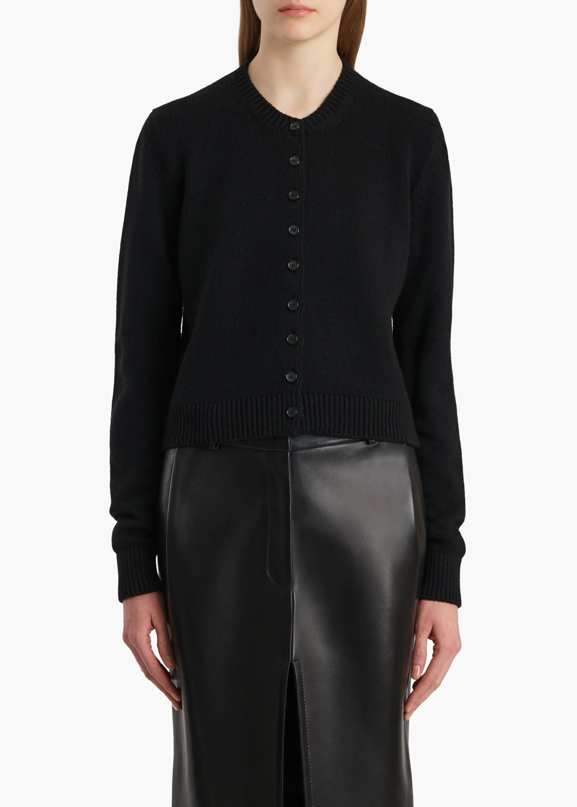 aokiboutique  - Everheart Cardigan in Black
