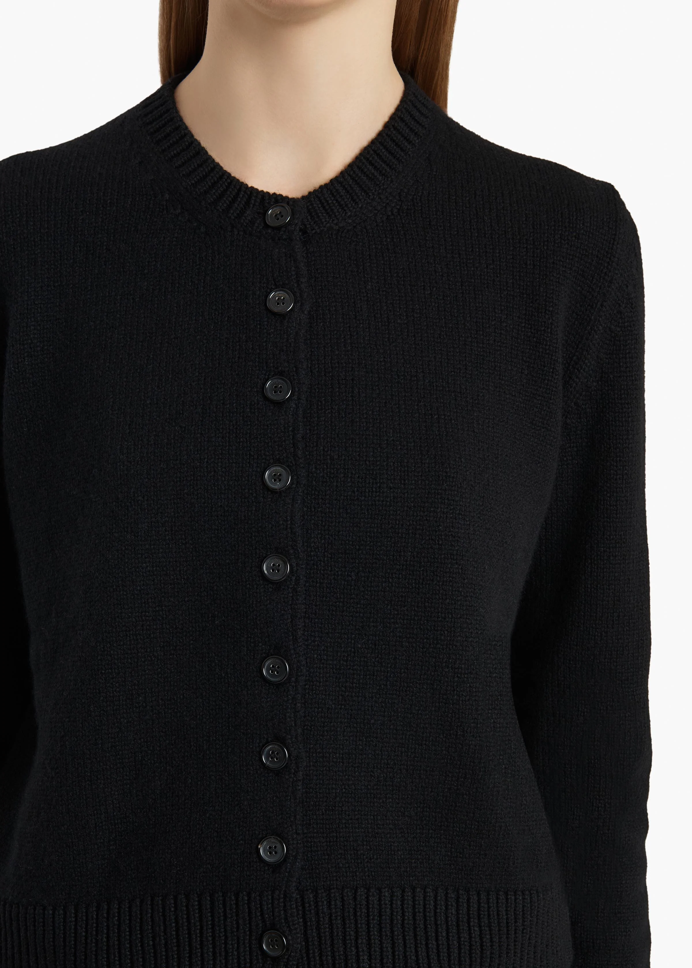 aokiboutique  - Everheart Cardigan in Black
