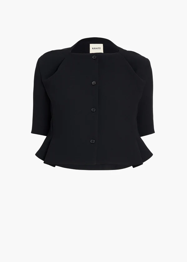 FRANC JACKET BLACK DOUBLEFACE 24624114 200 GHOST