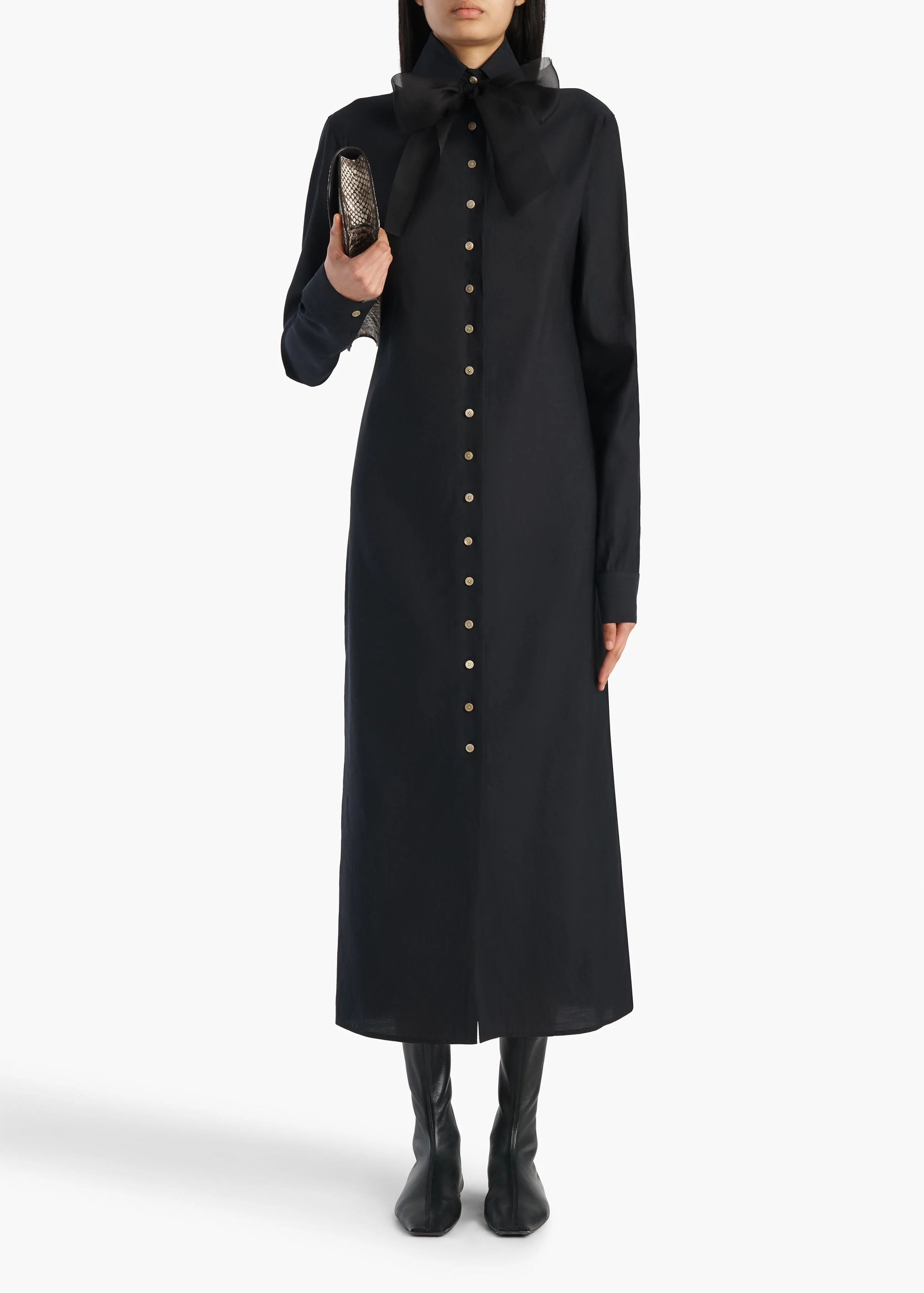 aokiboutique  - Ivanna Dress in Black