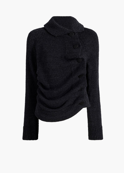 LORRAI CARDIGAN BLACK 9813458 200 GHOST