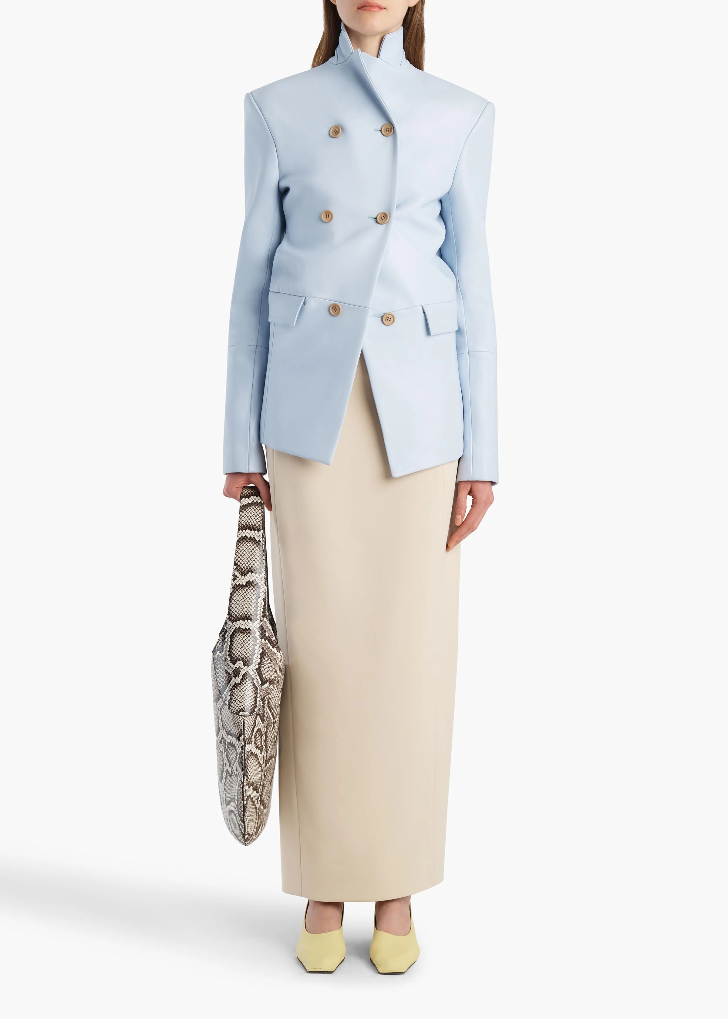 LYLE SKIRT IVORY GLOW 41924231 658 A STYLED
