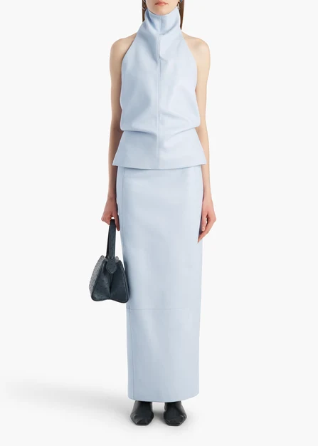LYLE SKIRT SKY BLUE 41921012 313 A STYLED