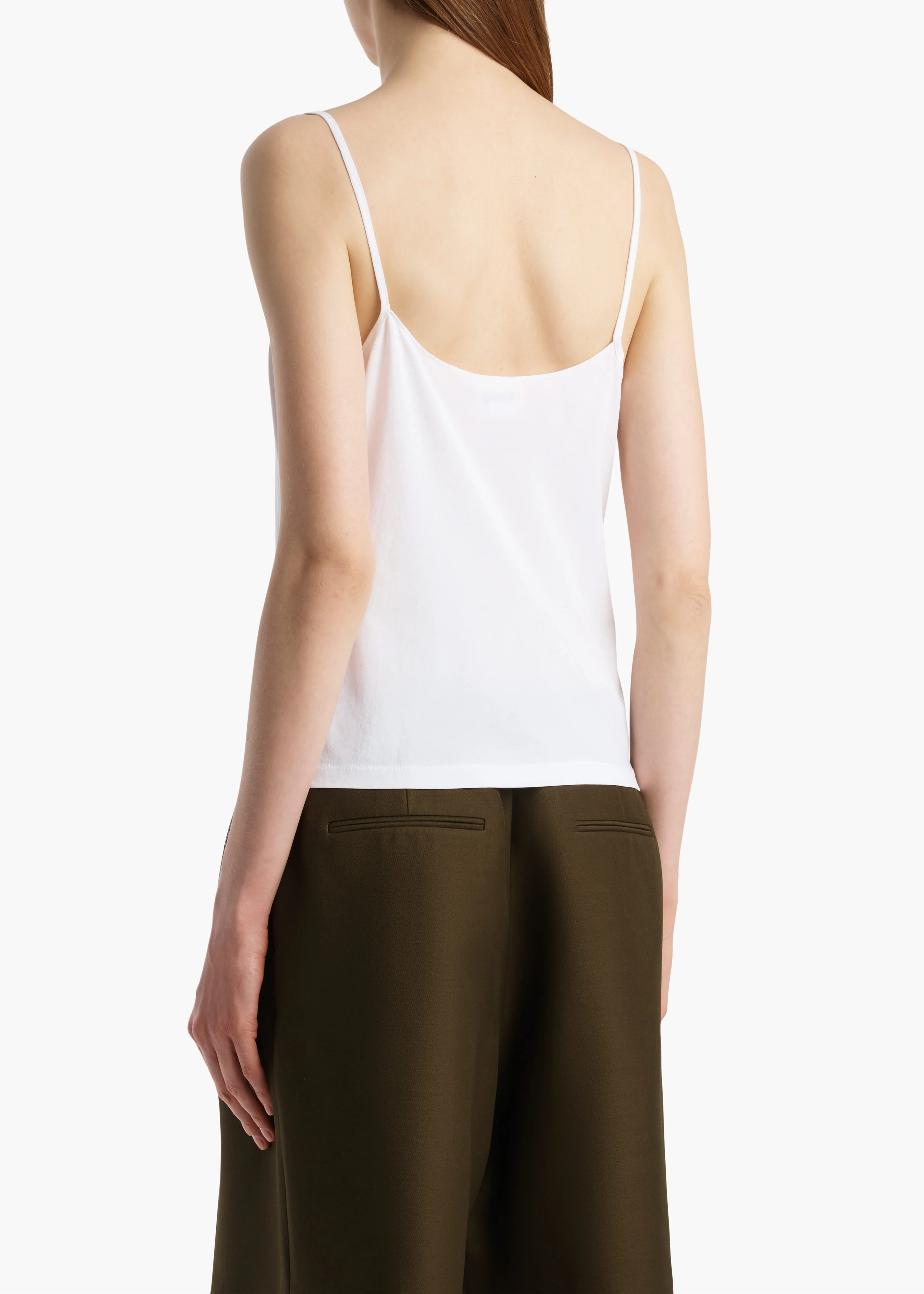 aokiboutique - Moss Cami in White