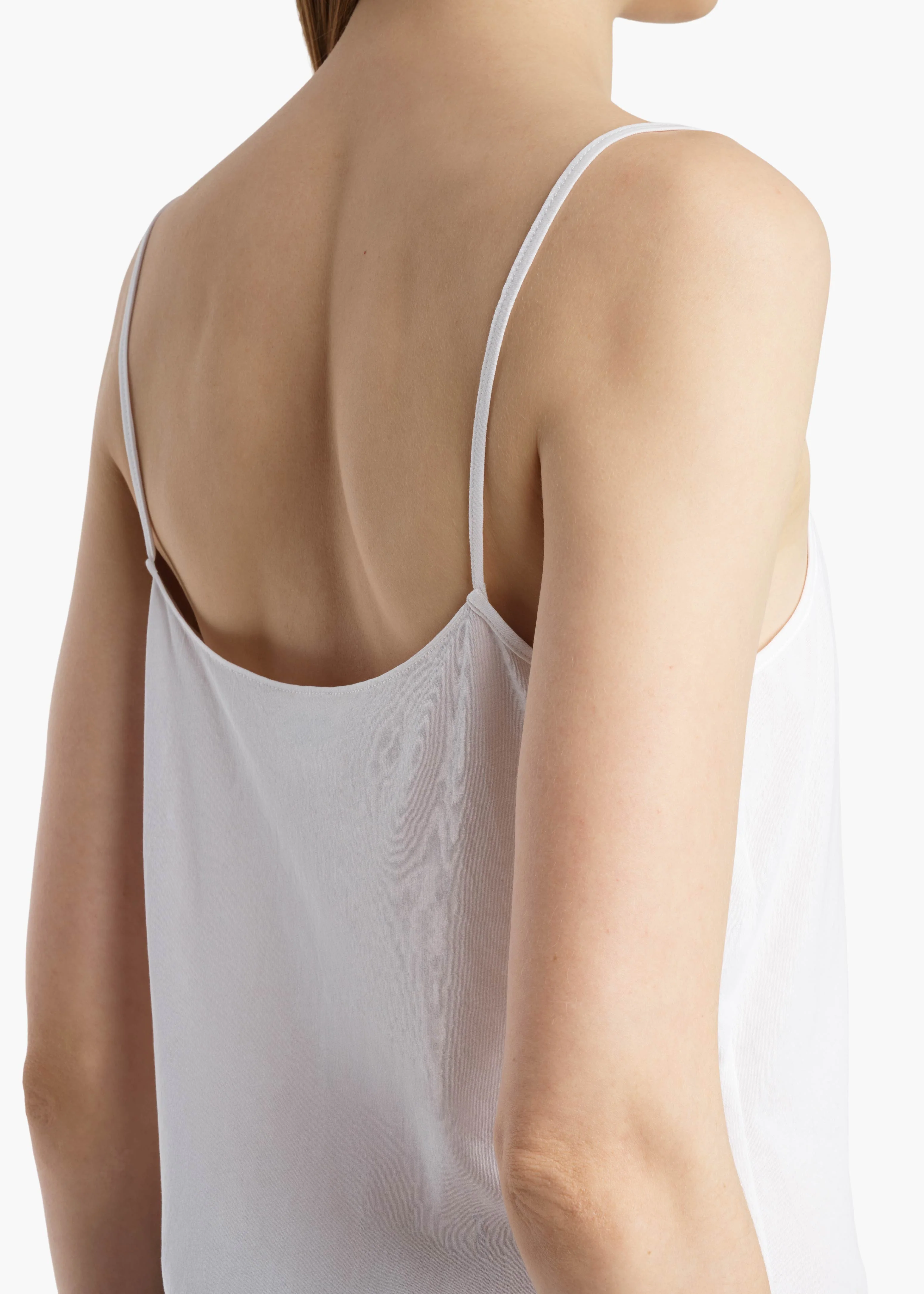 aokiboutique - Moss Cami in White