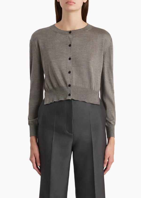 NADYNE CARDIGAN STERLING 18152329 284 B