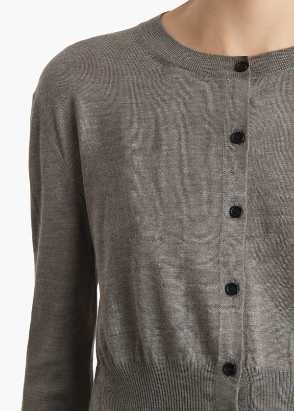 NADYNE CARDIGAN STERLING 18152329 284 D