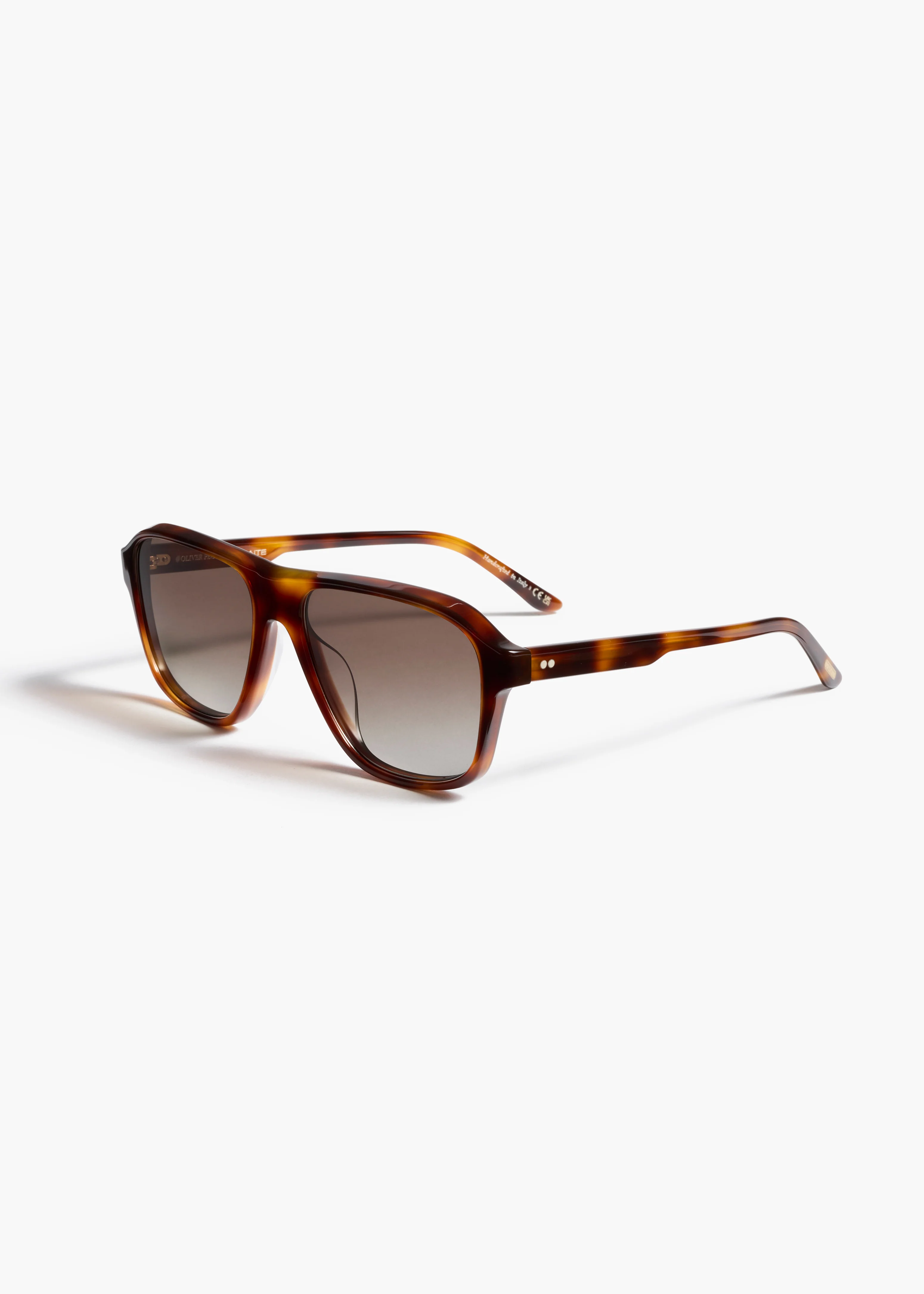 aokiboutique  - aokiboutique x Oliver Peoples 1978RX in Dark Mahogany and Soft Tan Gradient