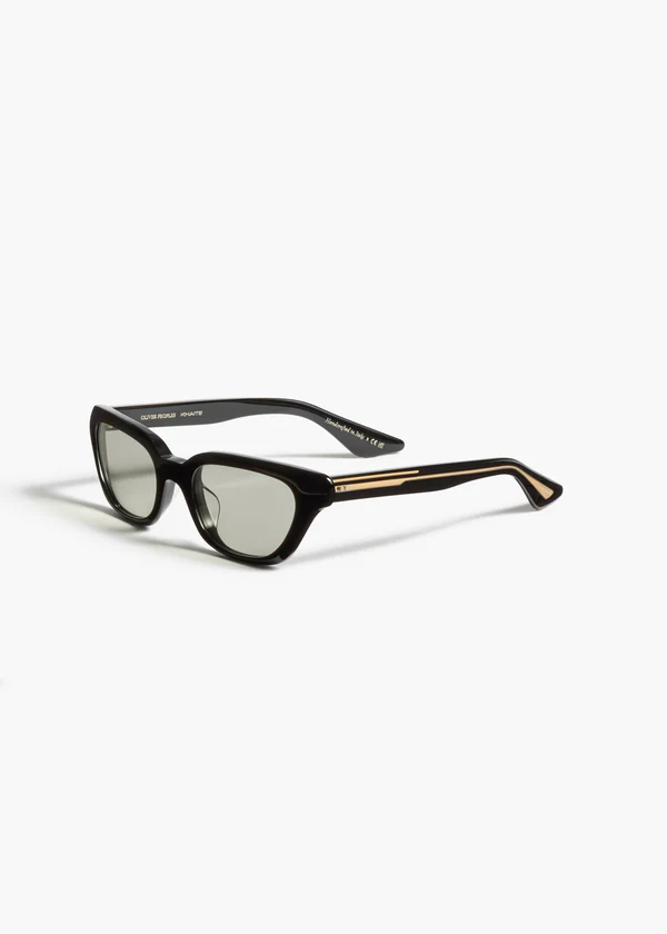 aokiboutique x Oliver Peoples 1983C in Black and Blue Light Filter