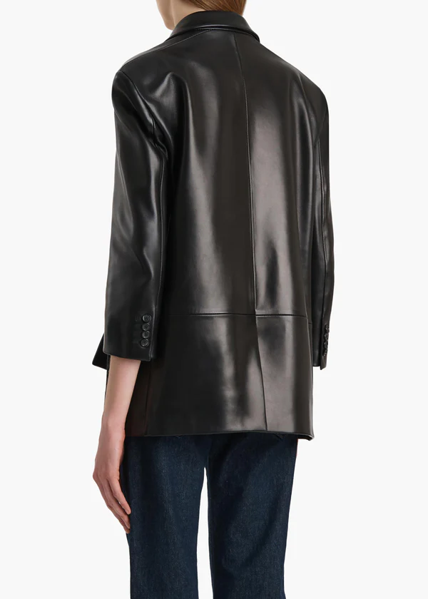 PALTO JACKET BLACK LEATHER 62311012 200 C