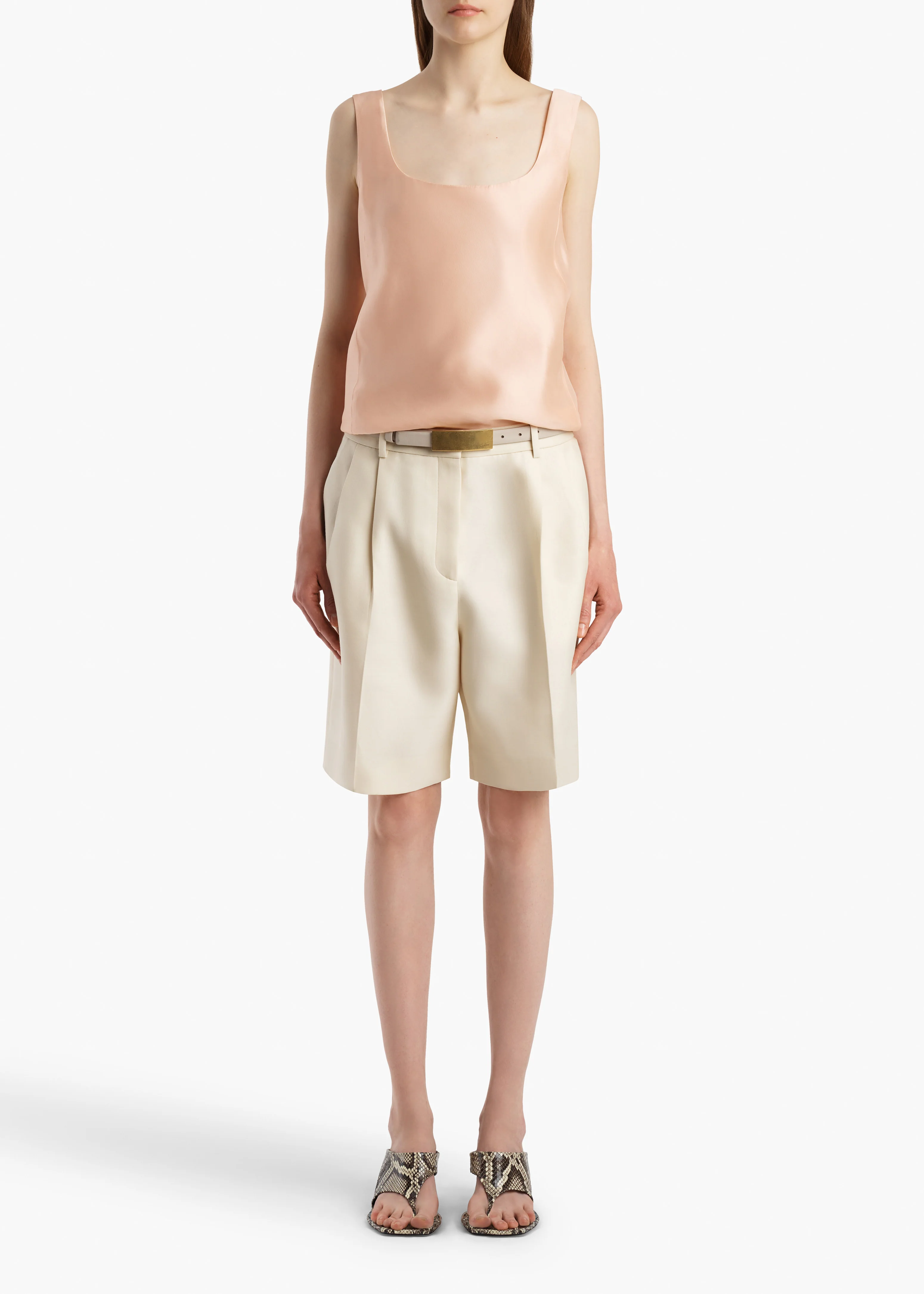 aokiboutique  - Parker Top in Light Peach