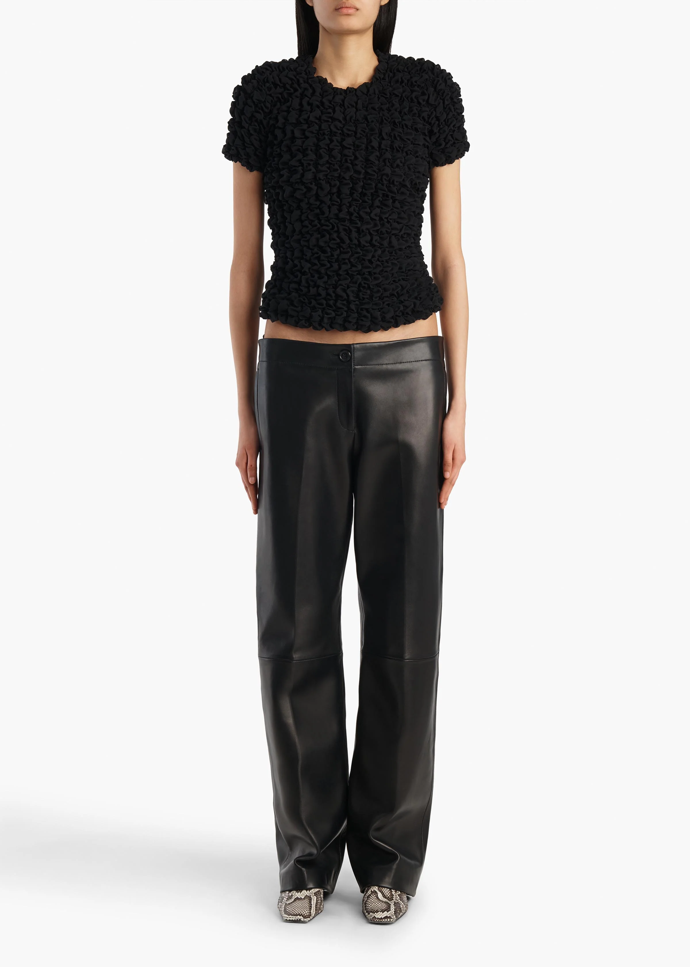 POLLY TOP BLACK 2486337 200 A STYLED