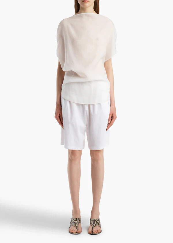 Poppy Short in White
