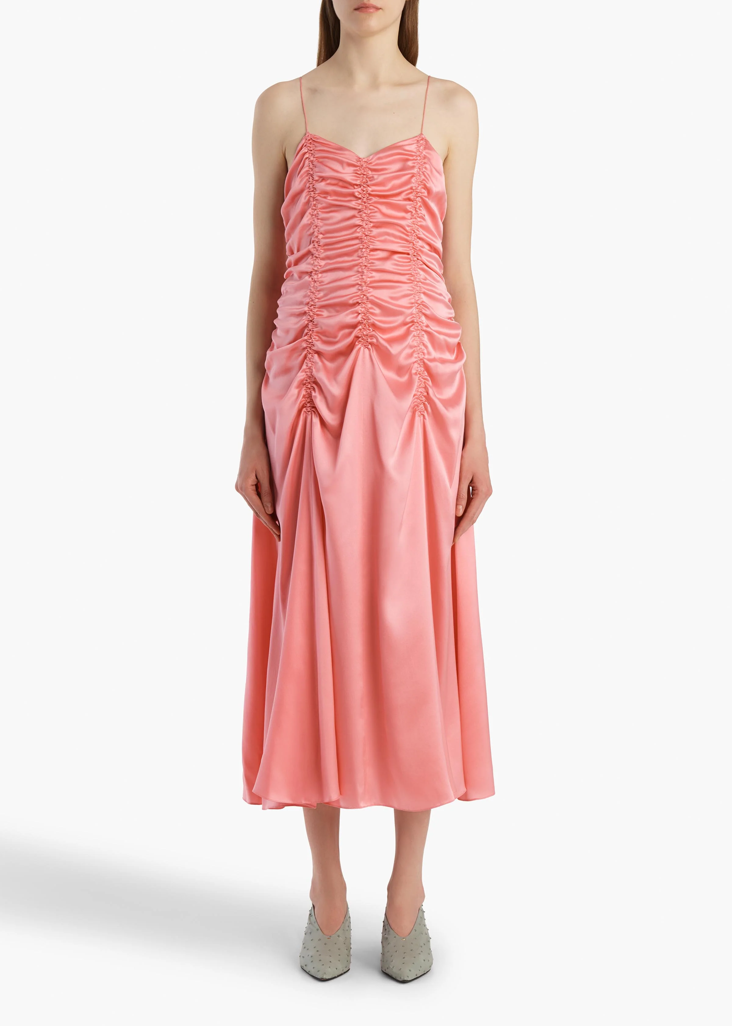 aokiboutique  - Raina Dress in Azalea