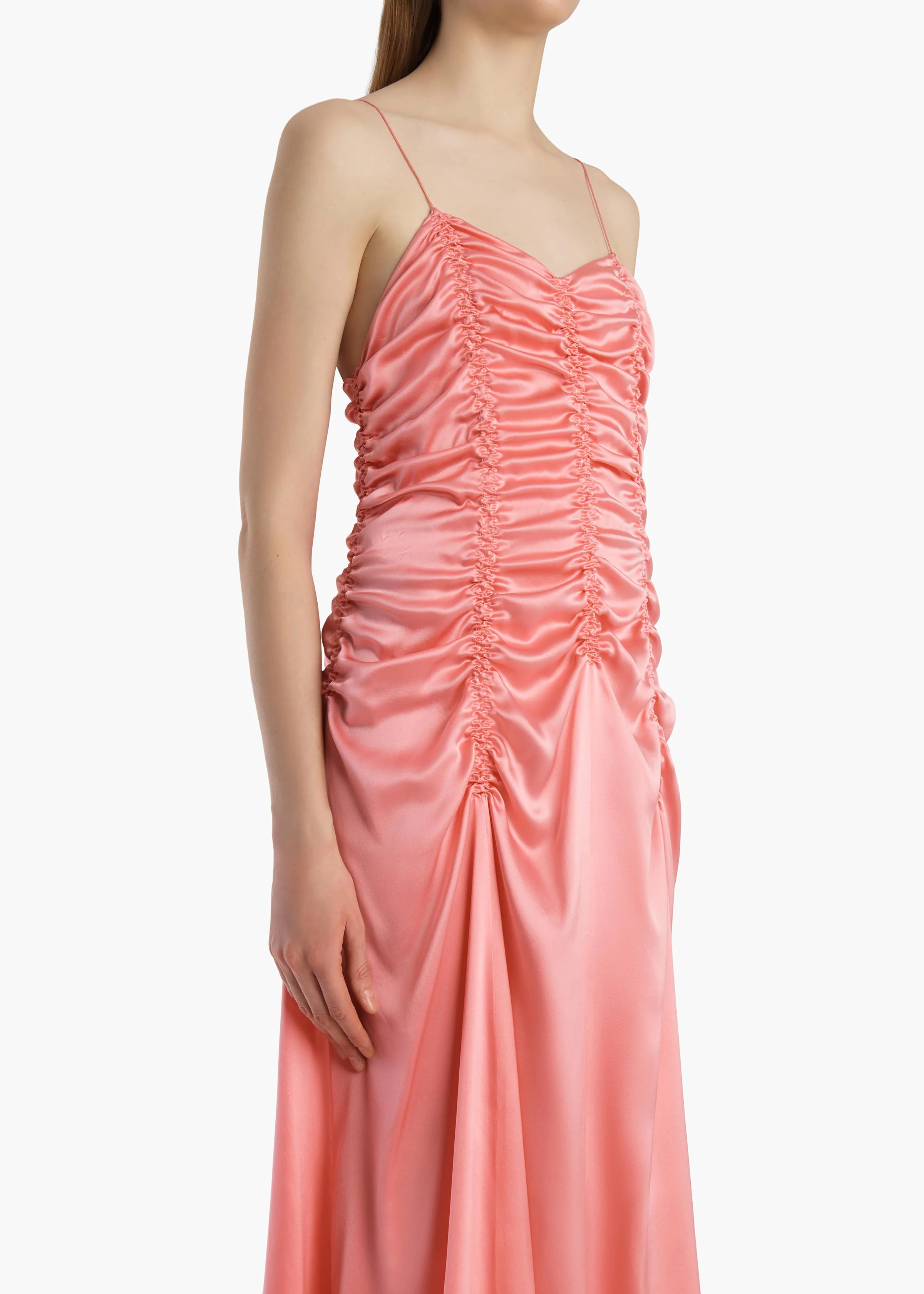 aokiboutique  - Raina Dress in Azalea