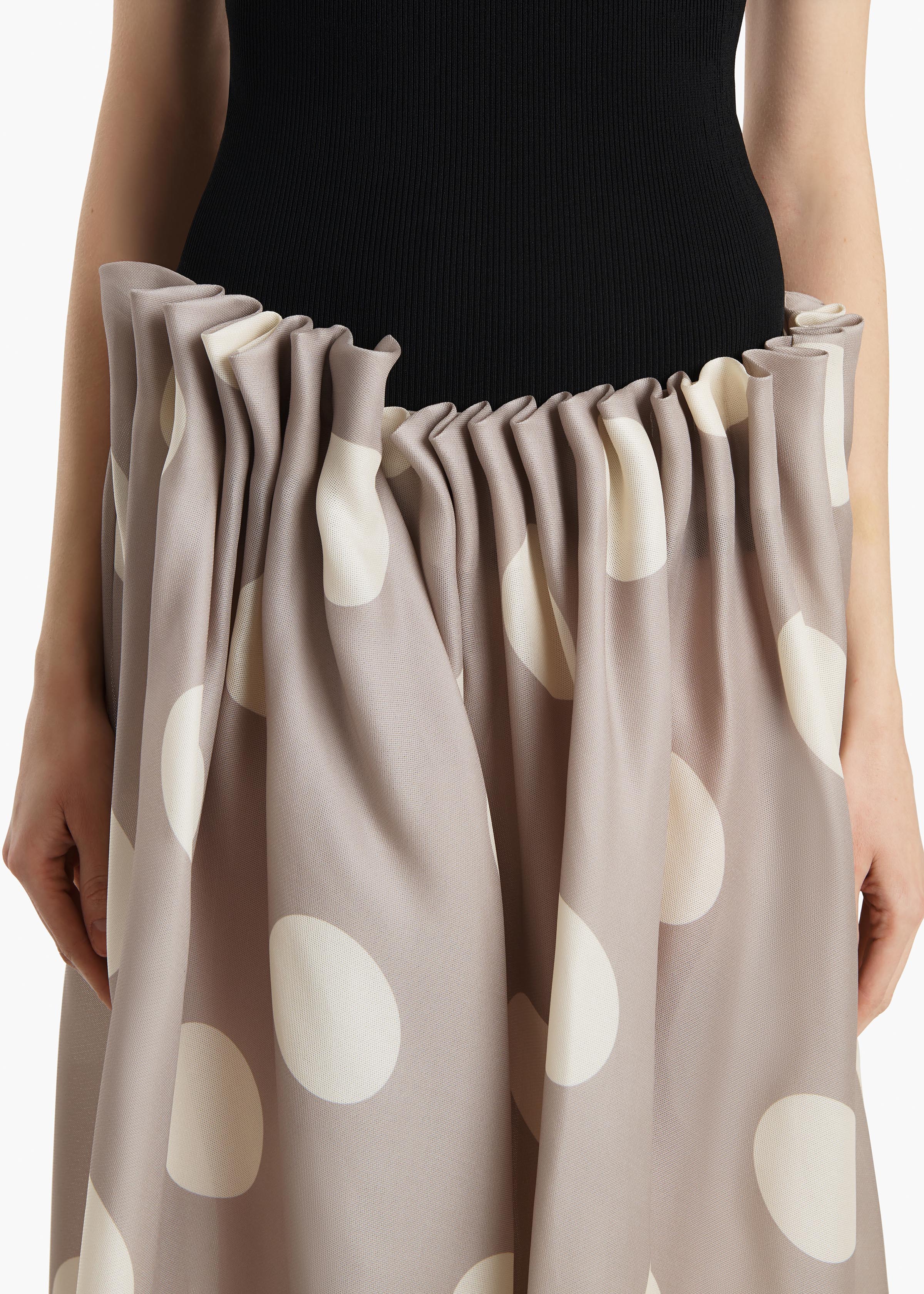 RILEY SKIRT LARGE DOT TEA STAIN 41823020 660 D