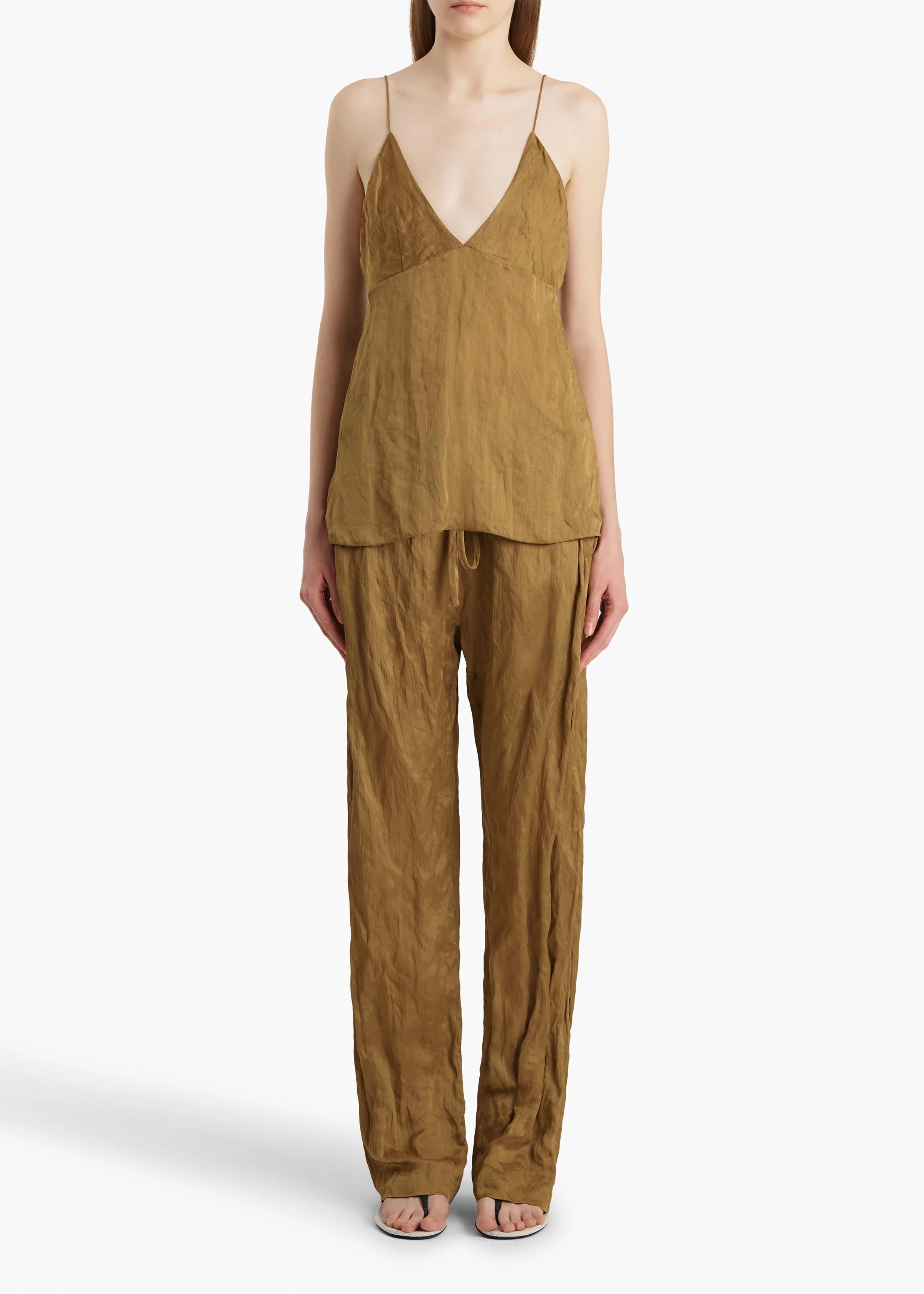 ROHEN PANT GOLDEN OCHRE 3203466 980 A STYLED