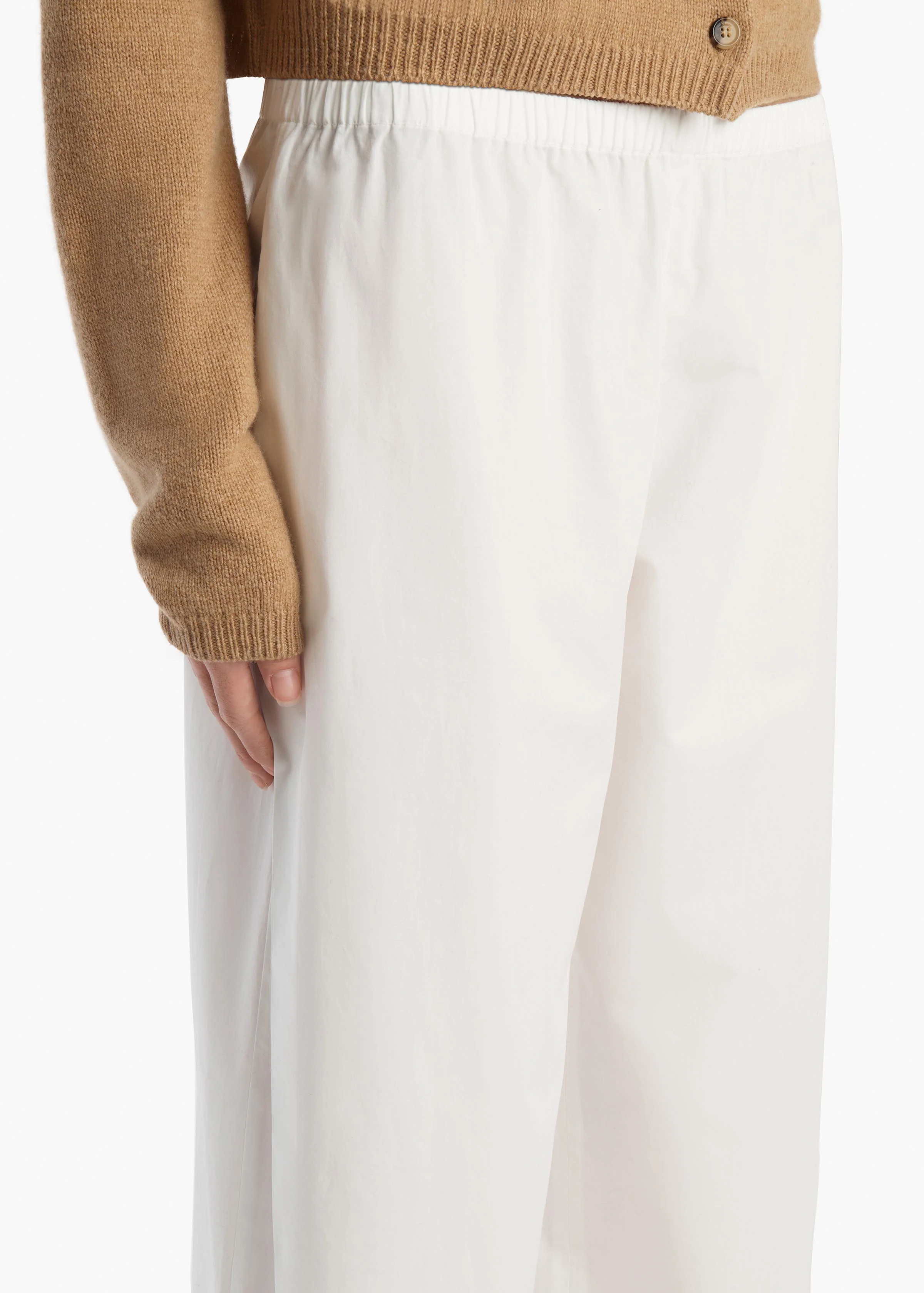 aokiboutique  - Roma Pant in Chalk