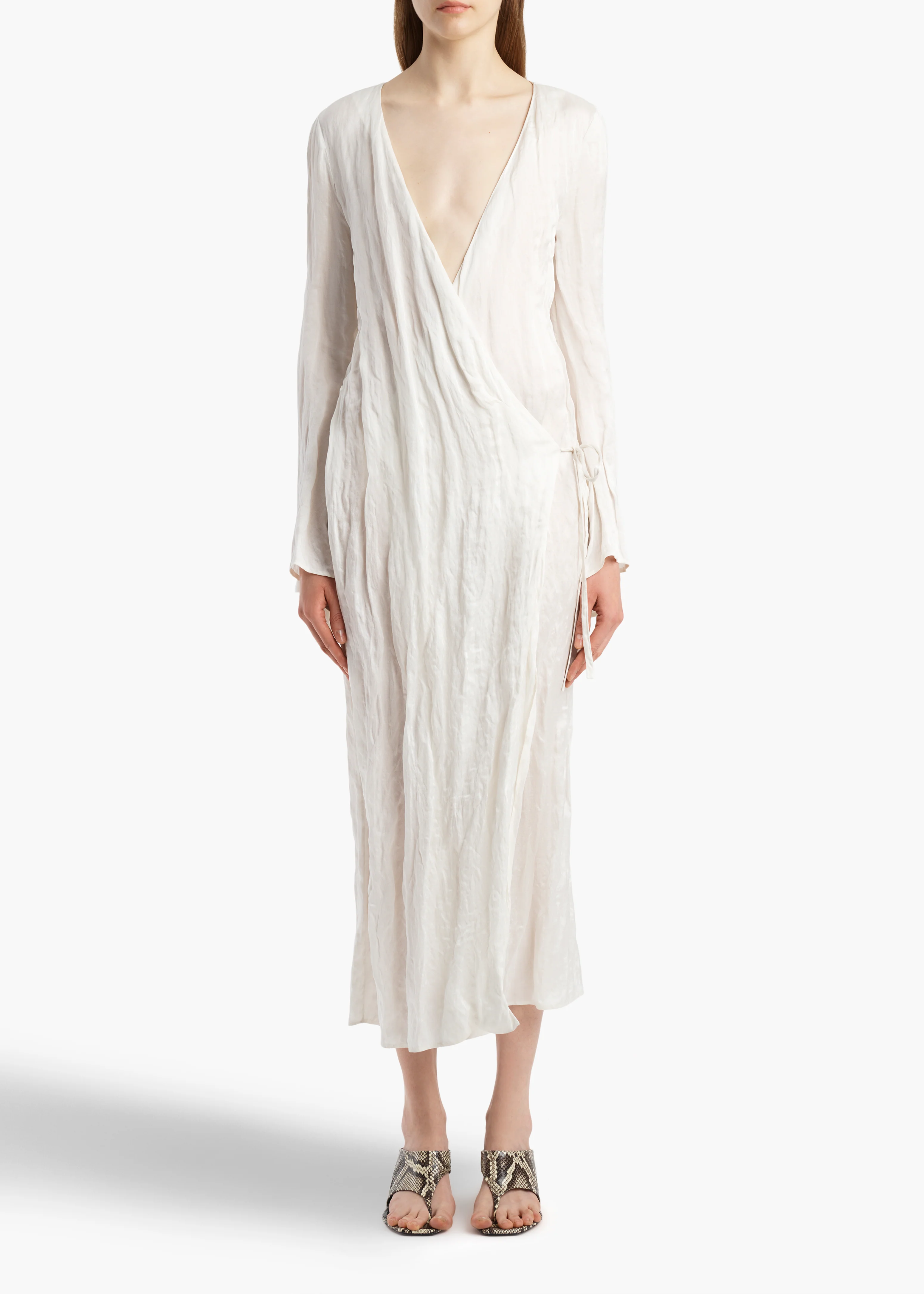 aokiboutique  - Rommi Dress in Chalk