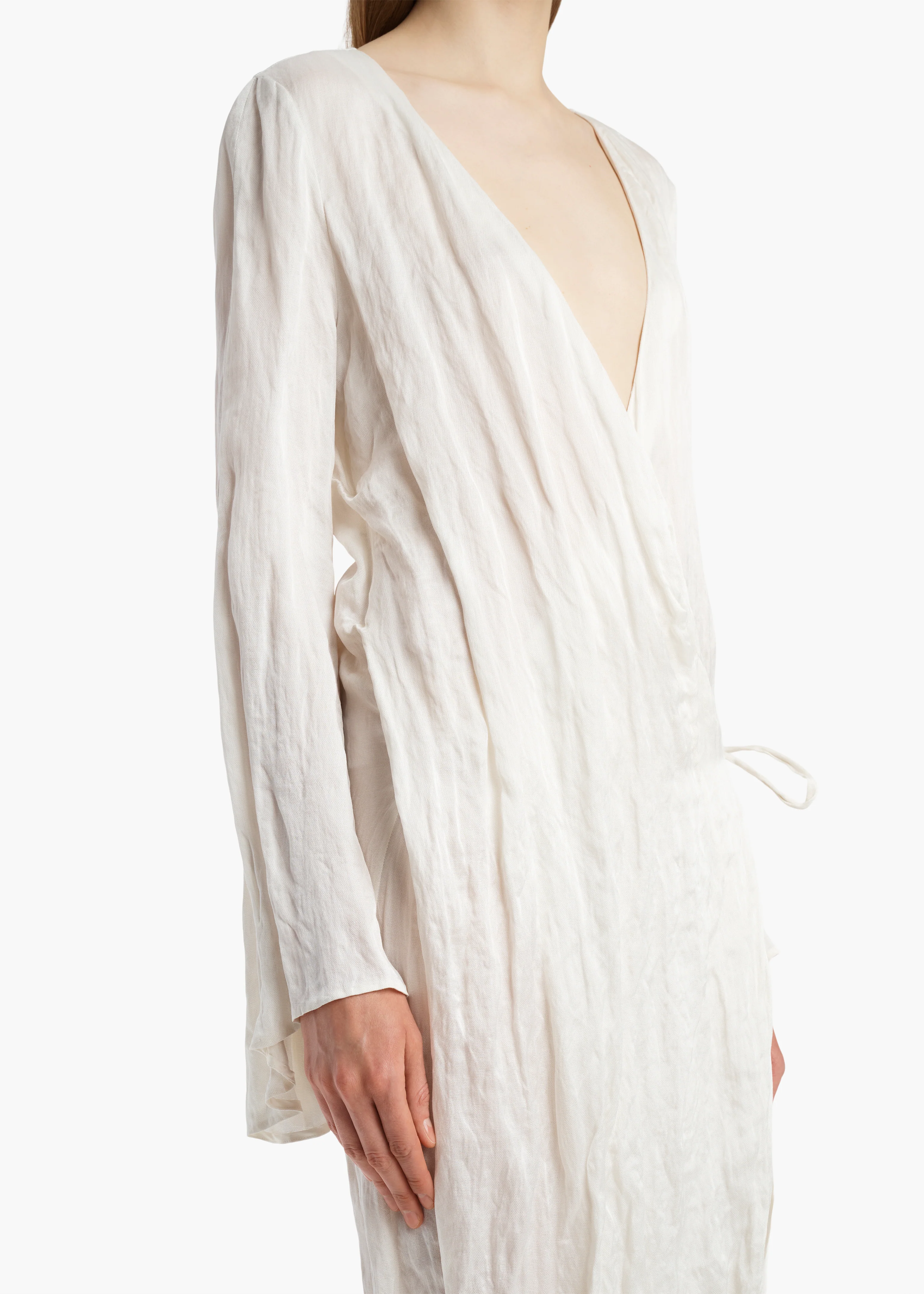 aokiboutique  - Rommi Dress in Chalk