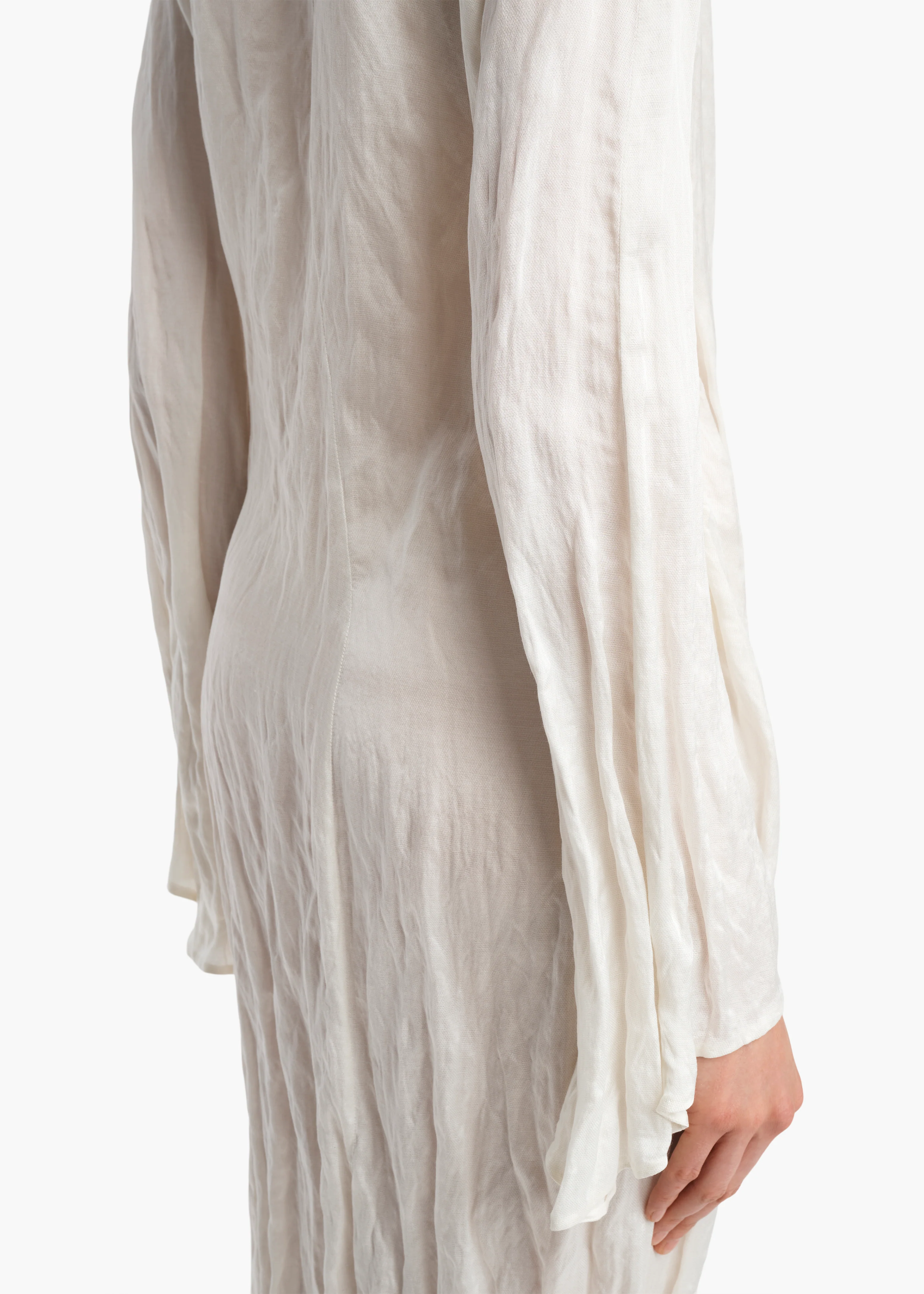 aokiboutique  - Rommi Dress in Chalk