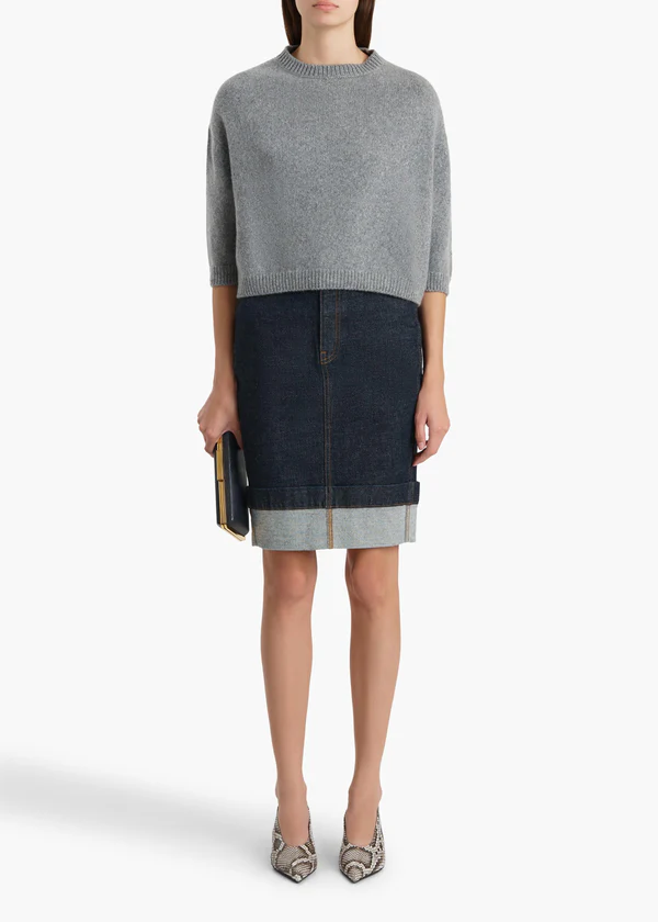 SABINA SWEATER FOG 8274645 460 A STYLED