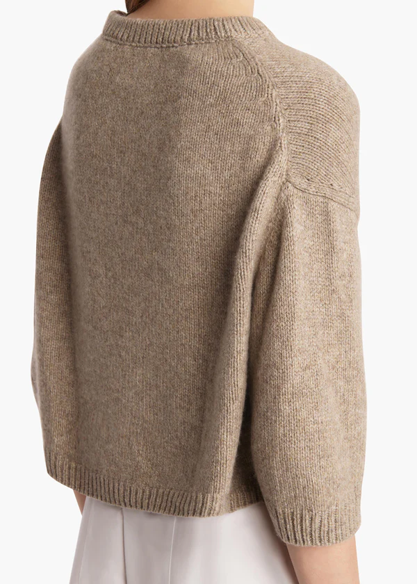 Sabina Sweater in Sepia DETAILED VIEW 2