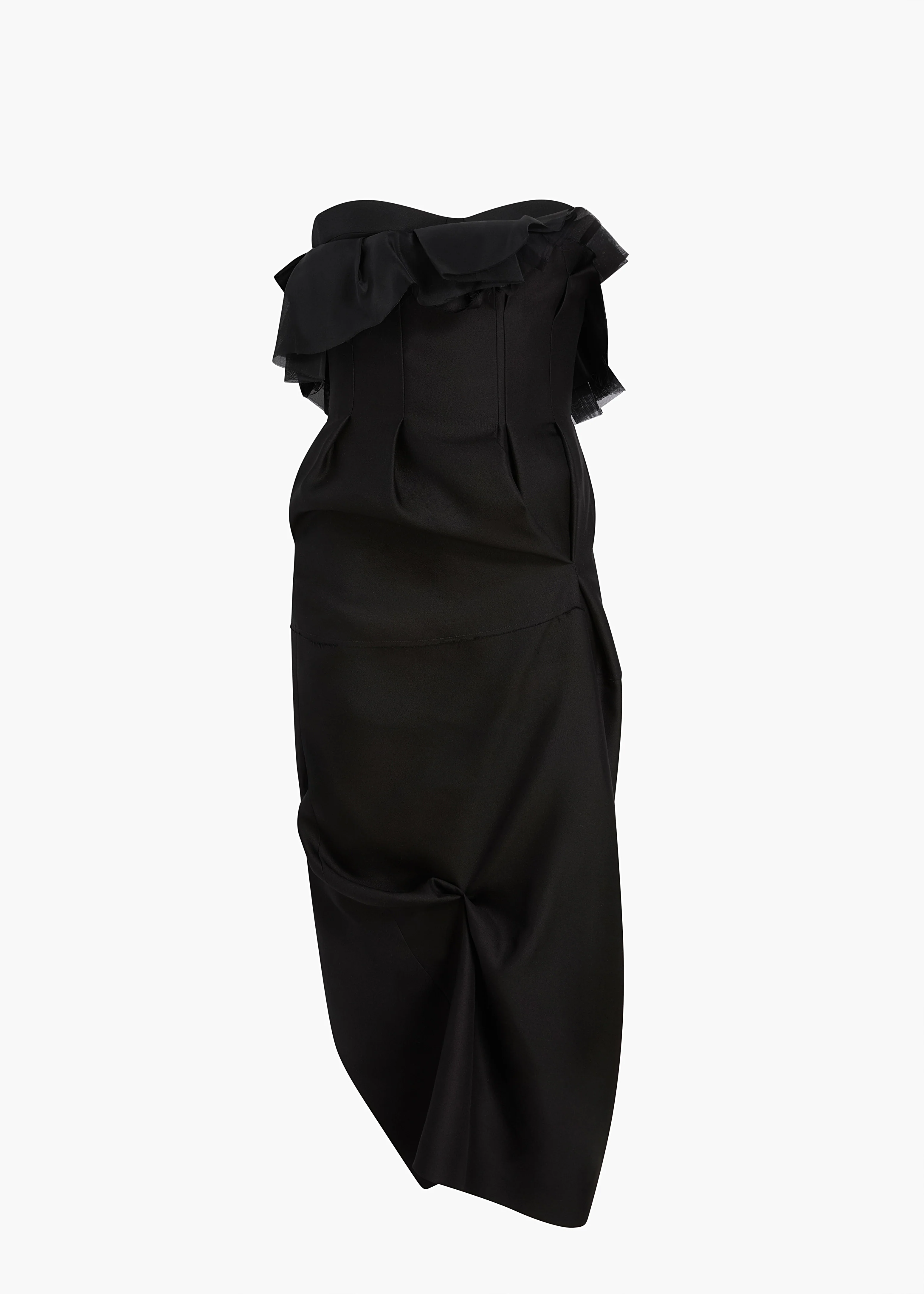 SALM DRESS BLACK 5610582 200 GHOST