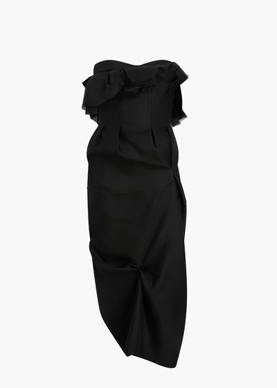 SALM DRESS BLACK 5610582 200 GHOST