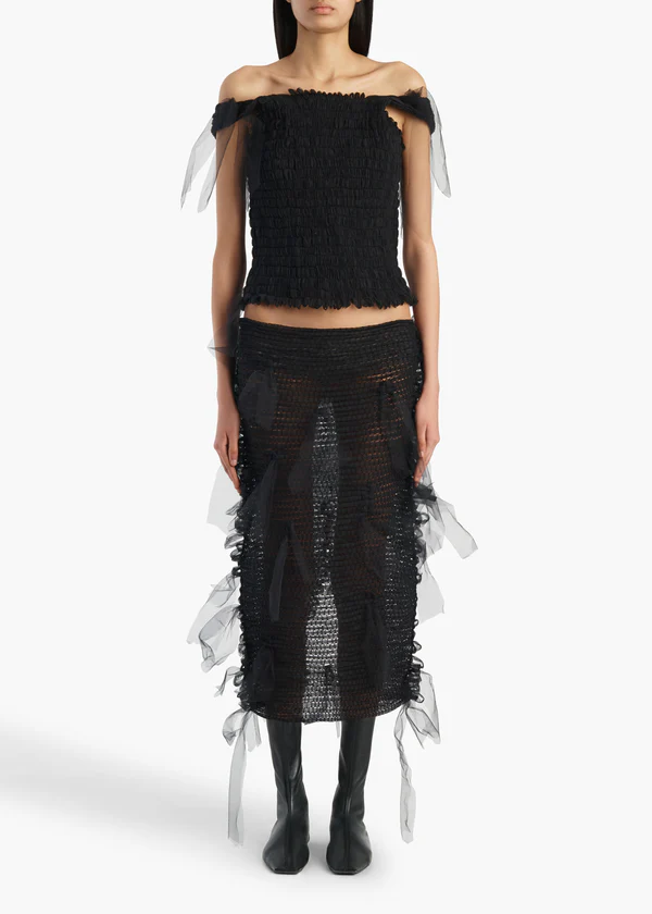SIGNE SKIRT BLACK 18333465 200 A STYLED