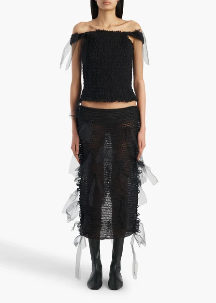 SIGNE SKIRT BLACK 18333465 200 A STYLED