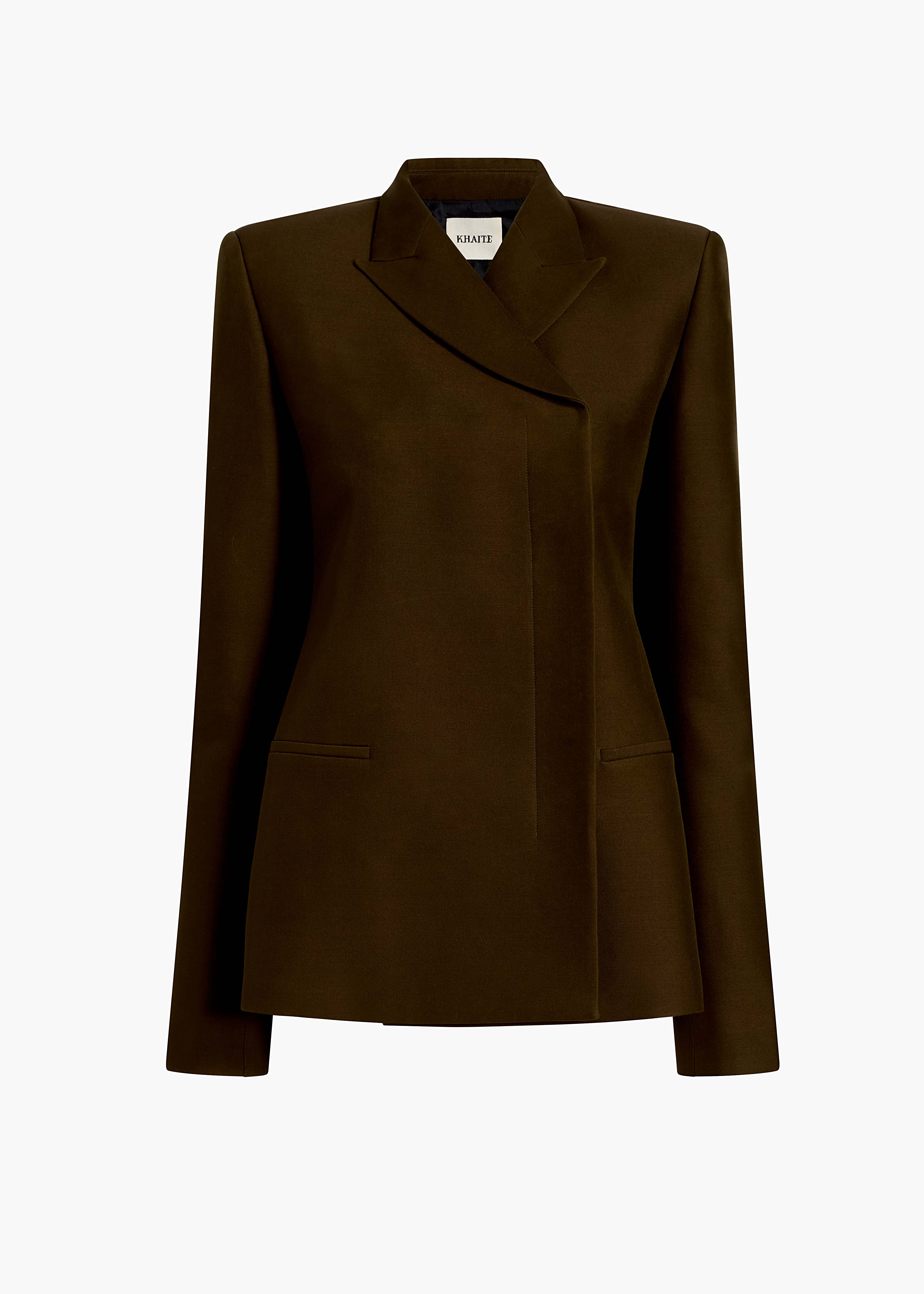 aokiboutique - Silvannah Jacket in Dark Olive