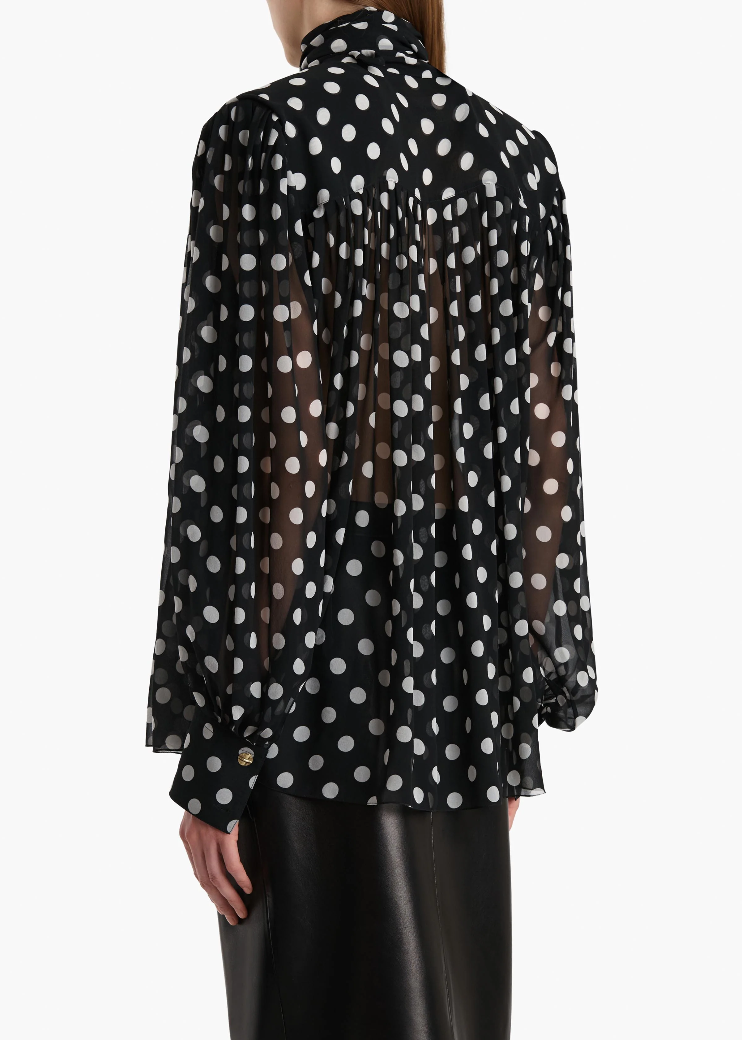 VALI TOP MEDIUM DOT BLACK 24603374 663 C