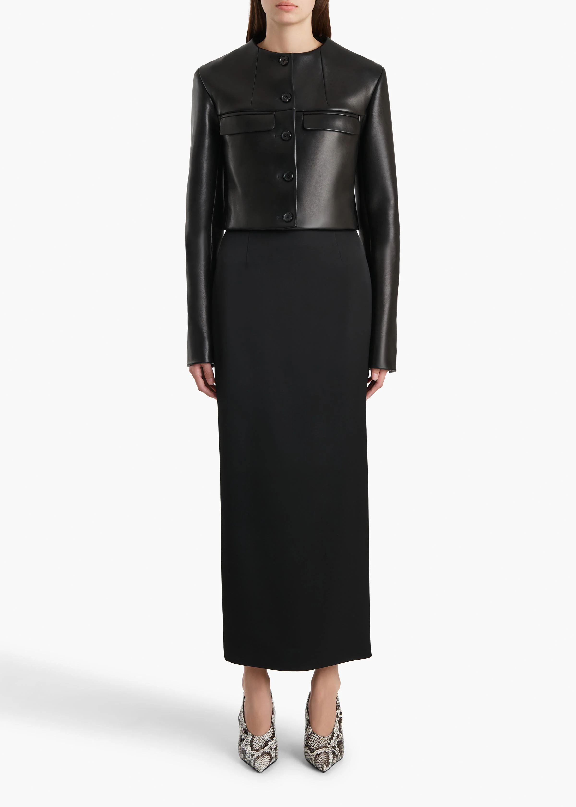 WINTON SKIRT BLACK 41814224 200 A STYLED